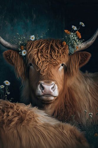 Cows In The Barn (Vaches dans la grange)