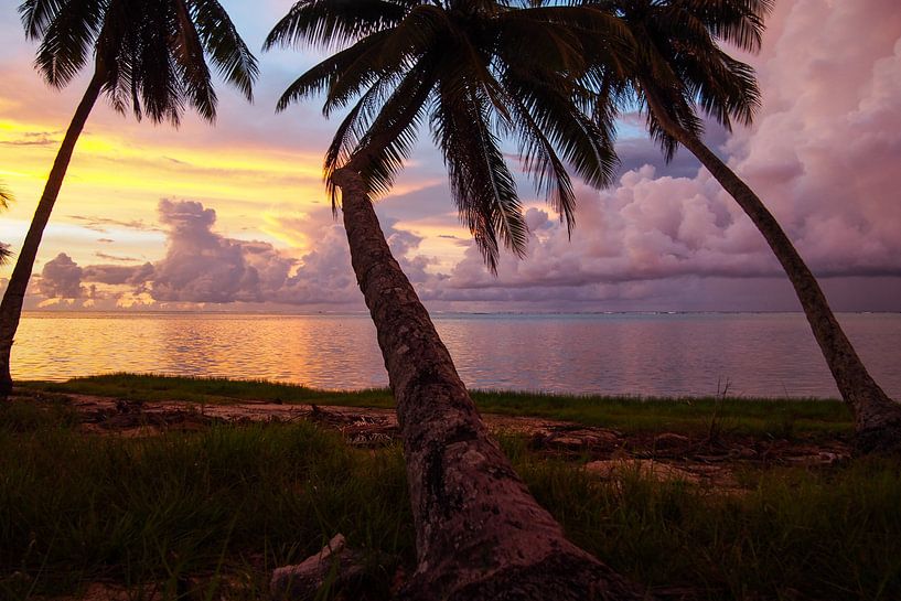 Amuri Beach, Aitutaki - Cook Islands von Van Oostrum Photography
