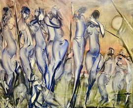 Erotische opeenhoping van Axel Scharfe