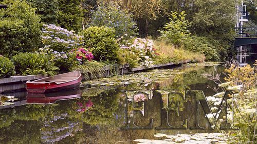 Roeiboot op de Eem (Amersfoort)