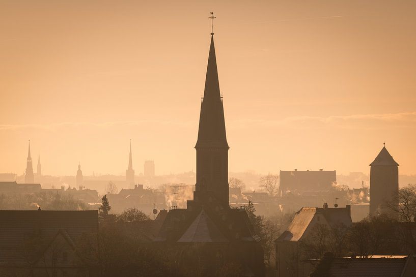 Winter morning in Kröllwitz by Martin Wasilewski