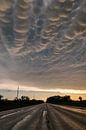 Mammatus above the road by Menno van der Haven thumbnail