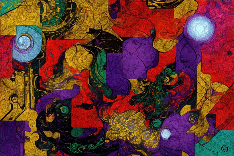 &quot;Mystic 2023&quot; Gemälde, Abstrakt, Kunst, Farbenfroh von Pitkovskiy Photography|ART