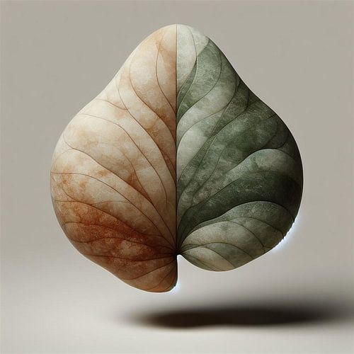 Organische vormen in aarde tinten 2