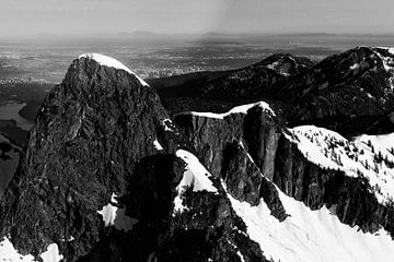 Mountains from above by Irene Hoekstra