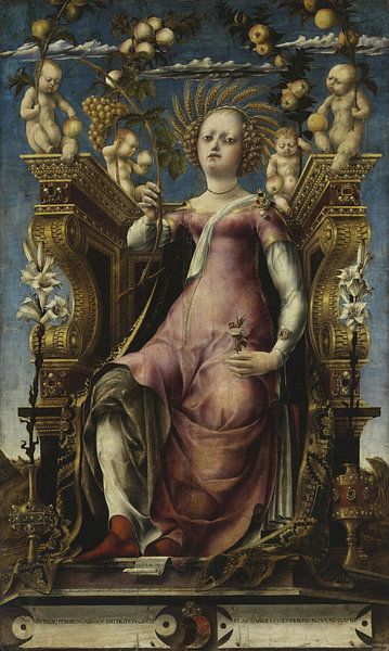 The Muse Thalia, Michele Pannonio by Masterful Masters