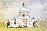 Capitole, Washington DC, États-Unis par Theodor Decker Aperçu