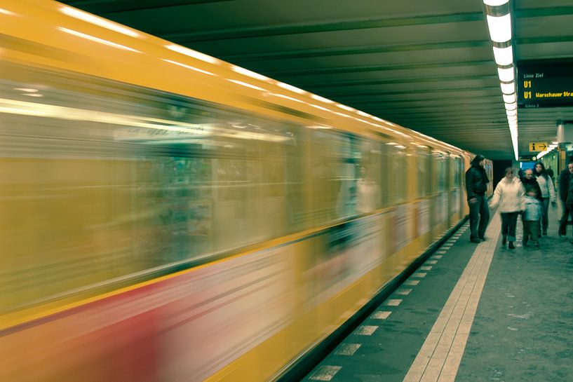 Berliner U-Bahn von Lars Bemelmans