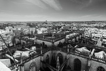 Uitzicht La Giralda in Sevilla van Sanne Vermeulen