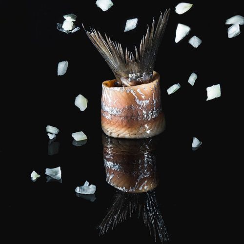 Nederlandse nieuwe herring, Dutch fresh herring by Corrine Ponsen