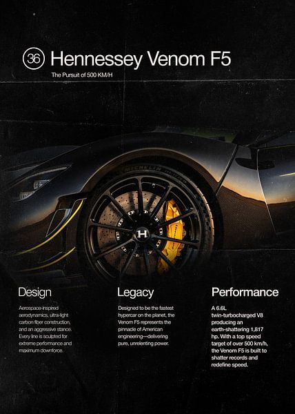 Hennessey Venom F5 by Ali Firdaus
