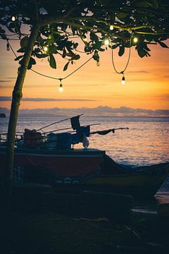 Sonnenuntergang in Costa Rica von Dennis Langendoen