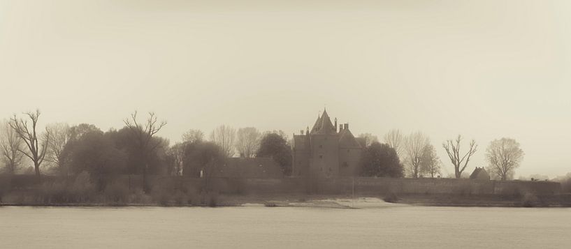 Slot Loevestein, Poederoijen, gemeente Zaltbommel. par Kees van der Rest