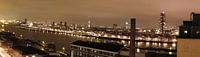 Panorama Maashaven Rotterdam von Freerk de Boer-Brouw Miniaturansicht