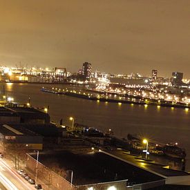 Panorama Maashaven Rotterdam von Freerk de Boer-Brouw