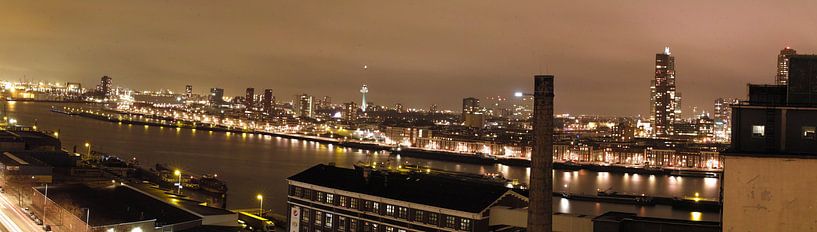 Panorama Maashaven Rotterdam von Freerk de Boer-Brouw