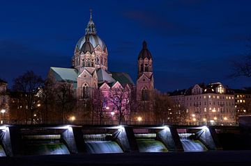 Munchen, St. Luke Kerk aan de Isar