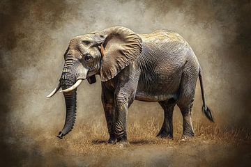 Afrikaanse Olifant van PixelPrestige