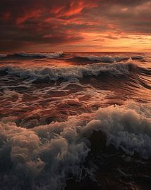 Goldene Stunde am Meer