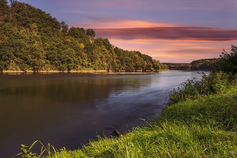 Coucher de soleil dans la vallée du Danube près de Kehlheim par ManfredFotos