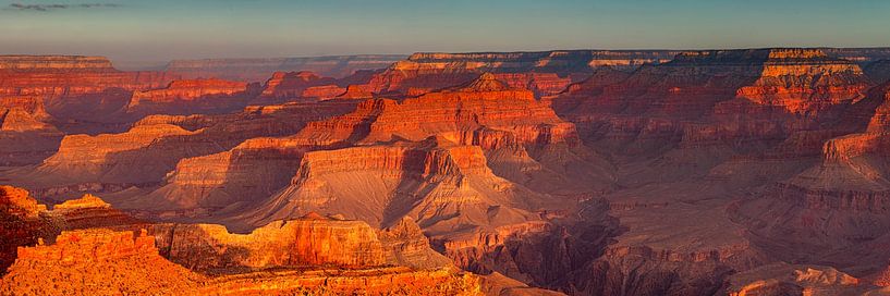 Grand Canyon bij zonsopgang, South Rim, Arizona, VS van Markus Lange