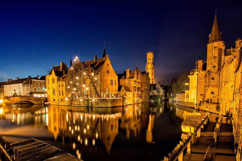 Le Rozenhoedkaai à Bruges par Martijn
