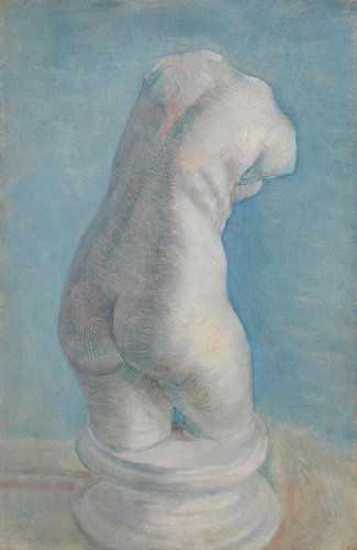 Gipsen vrouwentorso, van Gogh
