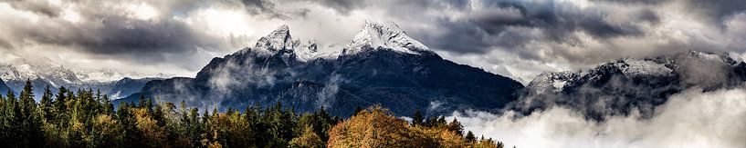 Watzmann in de herfst van Dirk Rüter