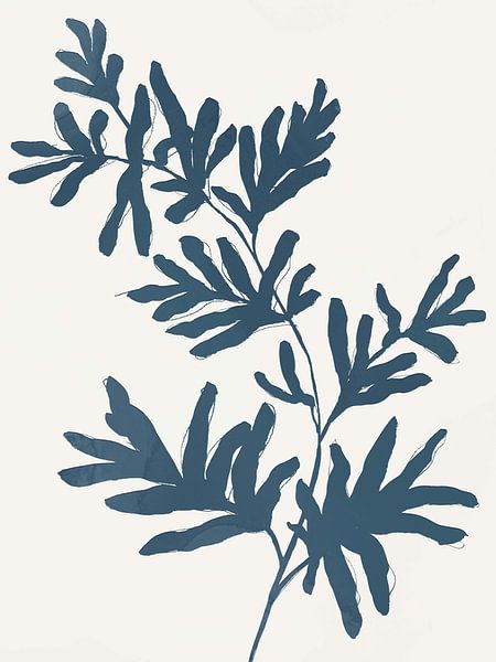 Blue Twig II, Isabelle Z  by PI Creative Art