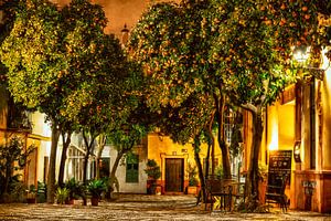 Sevilla bei Nacht