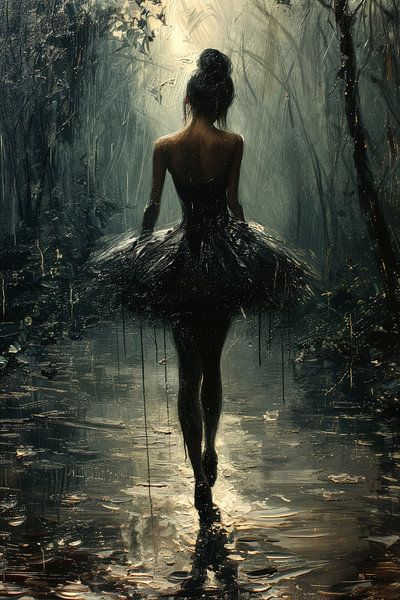 Schatten Ballerina von ByNoukk