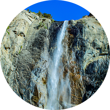 Yosemite watervallen van Barbara Riedel