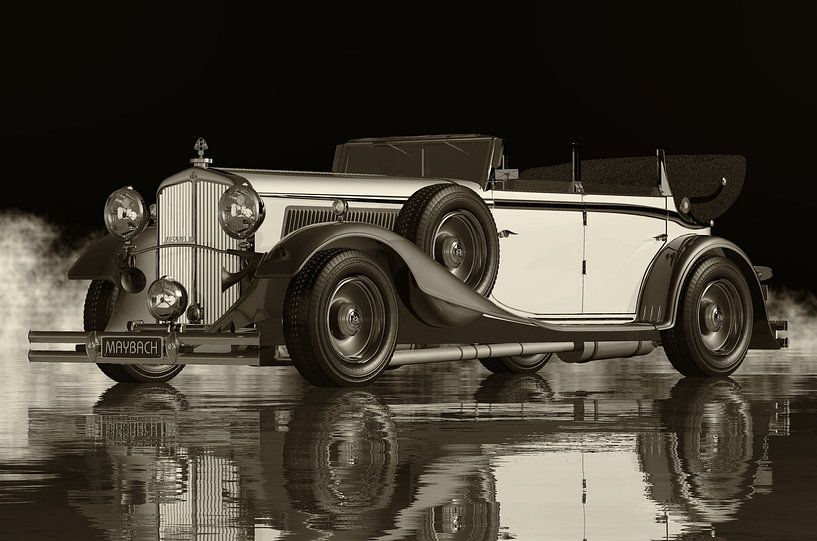 Maybach DS8 Zeppelin von 1935 - Das luxuriöseste Auto von Jan Keteleer