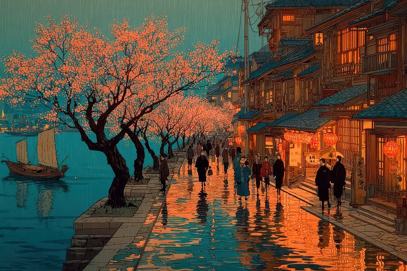 japanese art promenade by Egon Zitter