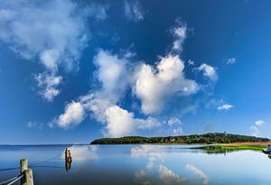 Lagune in Lietzow, Großer Jasmunder Bodden, Rügen