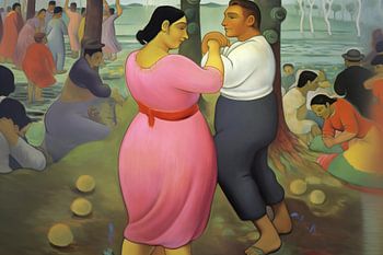 Gaugain meets Botero