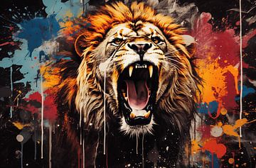 Power of the lion by Danny van Eldik - Perfect Pixel Design