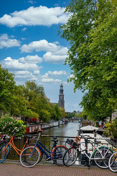 Prinsengracht Amsterdam van Foto Amsterdam/ Peter Bartelings