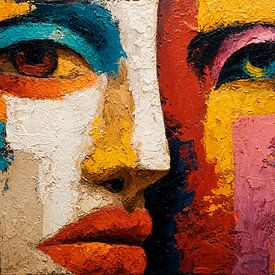 Gespaltene Persönlichkeit von Harry Hadders Design