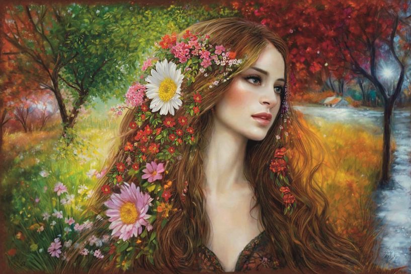 Die Jahreszeiten: Kein Winter währt ewig, kein Frühling überspringt seine Runde von Karen Nijst