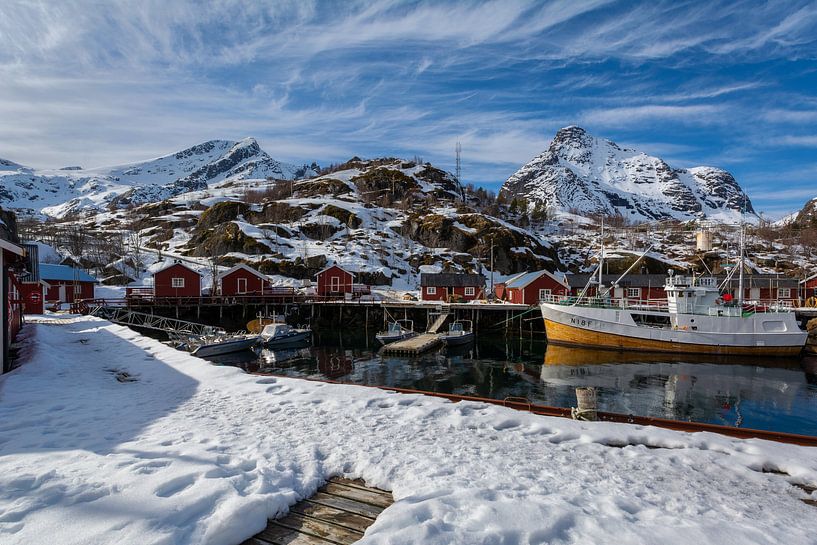 Port of Nusfjord by Maik Richter