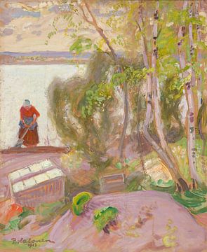 Du jardin, 1913, Pekka Halonen