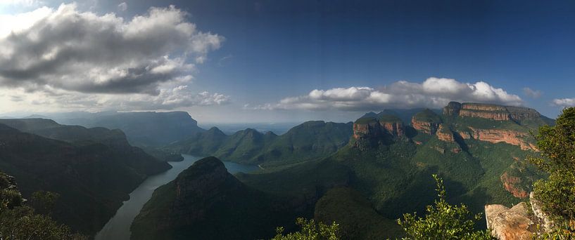 Blyde river canyon Zuid-Afrika van Wesley Klijnstra