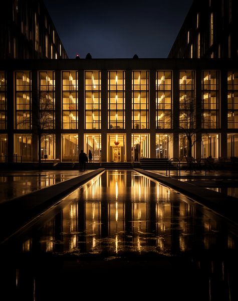 Stadtansicht von fernlichtsicht