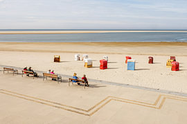Strand von Borkum (DE) von Antje Verleg-Dijk