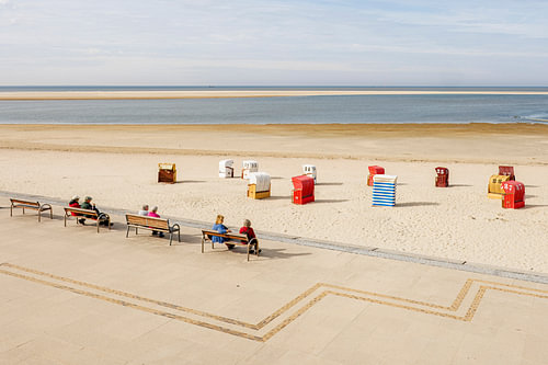 Strand von Borkum (DE)