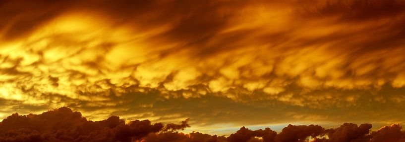 Sky on fire by Ines Porada