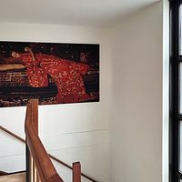 Klantfoto: Breitner. Meisje in kimono, als ArtFrame