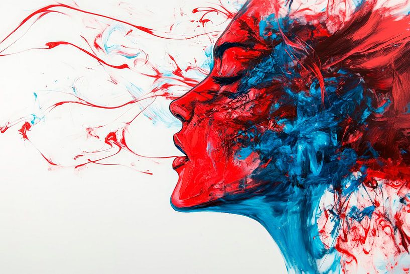 Emotionale Farbexplosion im Profil von Poster Art Shop