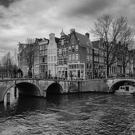 Een koude dag op de keizersgracht Amsterdam von Ronald Huiberse